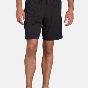 Athletic Works Men's Black Sports Shorts